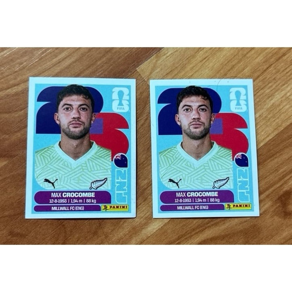 Panini World Cup 2026 NEW ZELAND Stickers